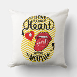 QUOTEN SARCASM KISSEN