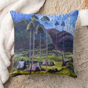 Quoten und Ends   Emily Carr   Kissen