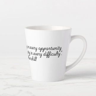 "Quotes for Life Collection" Winston Churchill Milchtasse