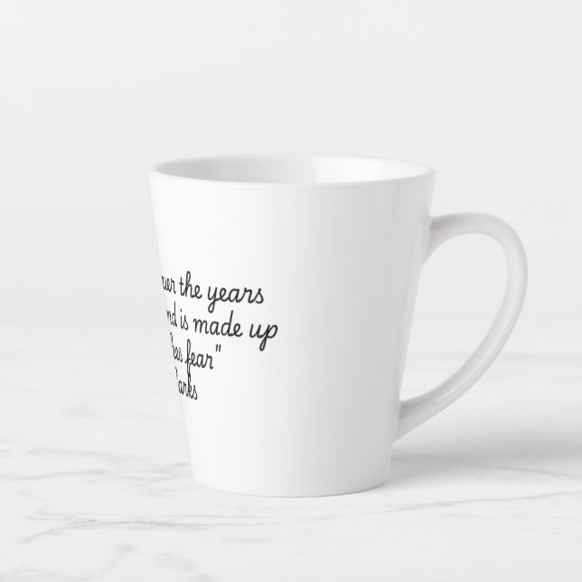 "Quotes for Life" Sammlung Ross Parks Milchtasse (Rechts)