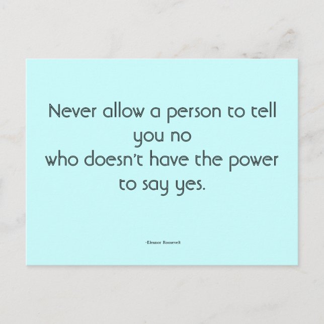 Quotes Postkarten (Vorderseite)