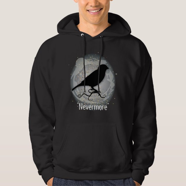 ~Quoth das Raven~ Hoodie (Vorderseite)