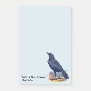 Quoth the Raven Nevermore The Ravens Post-it Klebezettel