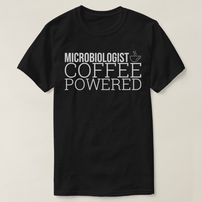 QuotMicrobiologe Coffee Microbiology 7 T-Shirt (Design vorne)