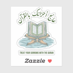 Quran als Behandlung Aufkleber