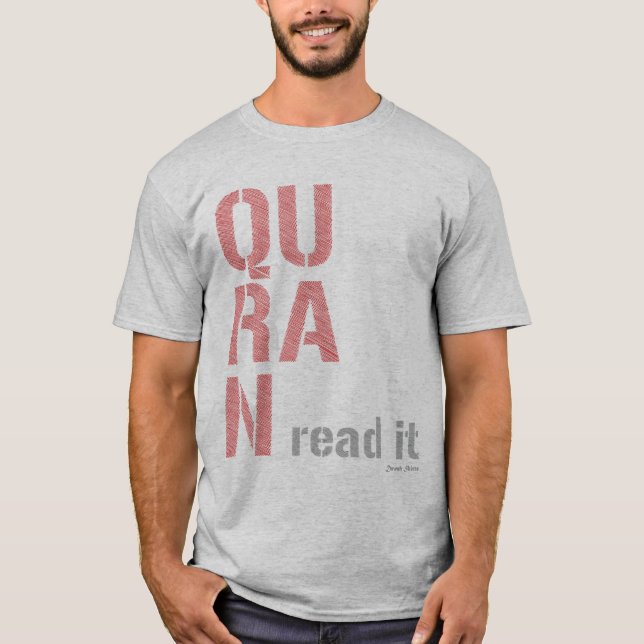 Quran: Gelesen ihm T-Shirt (Vorderseite)