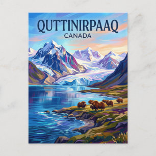 Quttinirpaaq-Nationalpark Kanada Postkarte