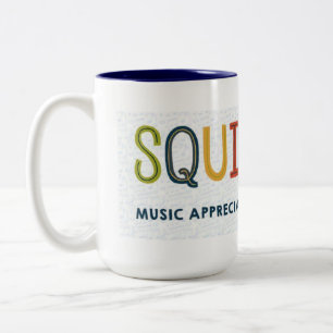 QUUILT LEBEN! Deluxe Zwei-Tone-Tasse Zweifarbige Tasse
