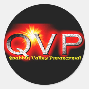 QVP Logo-Aufkleber Runder Aufkleber