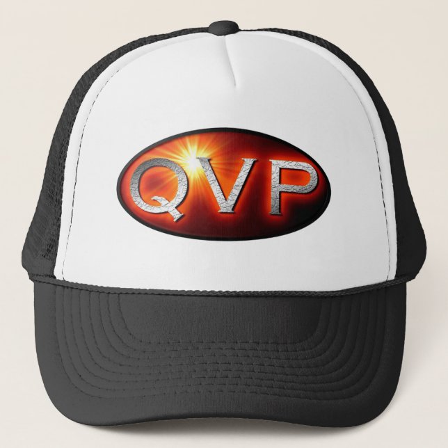 QVP Logo-Hut Truckerkappe (Vorderseite)