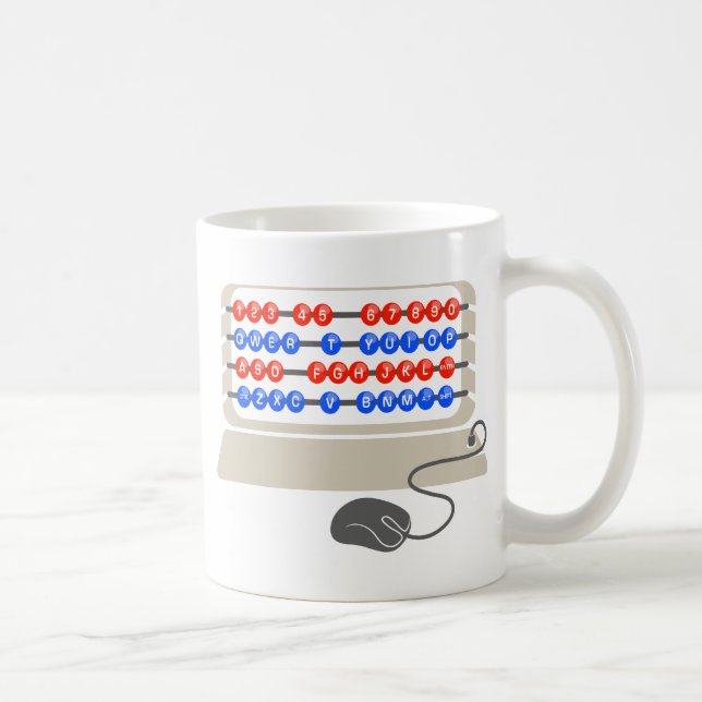 QWERTY B.C. KAFFEETASSE (Rechts)