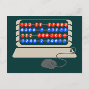 QWERTY B.C. POSTKARTE