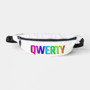 QWERTY BAUCHTASCHE
