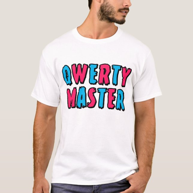 QWERTYmeister T-Shirt (Vorderseite)