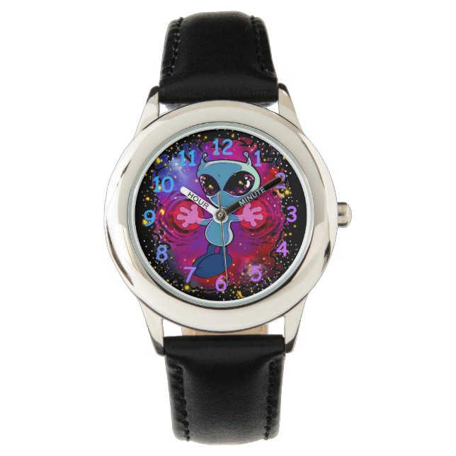 Qwiby Kids Watch Armbanduhr (Vorderseite)