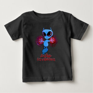 Qwiby: Niedlicher Invasion Baby T - Shirt