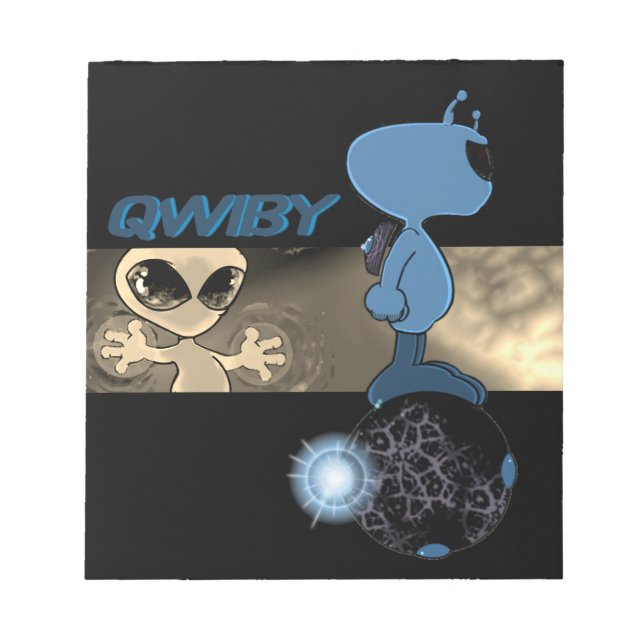 Qwiby Notepad Notizblock (Vorderseite)