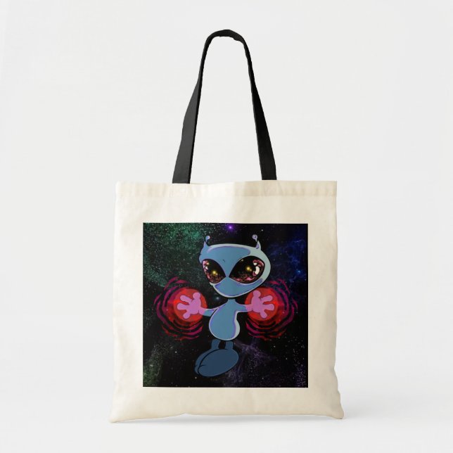 Qwiby Tote Bag Tragetasche (Vorne)