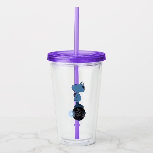 Qwibys Sphere Rider Cup Acryltrinkbecher (Vorderseite)