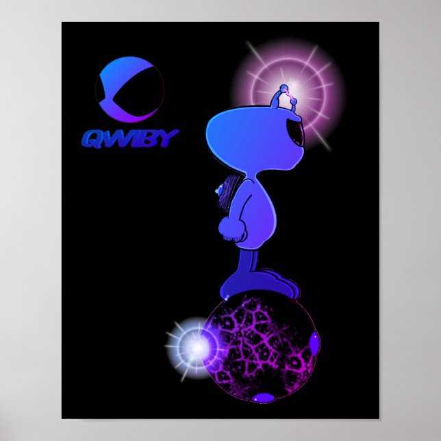 Qwibys Sphere Rider Poster (Vorne)