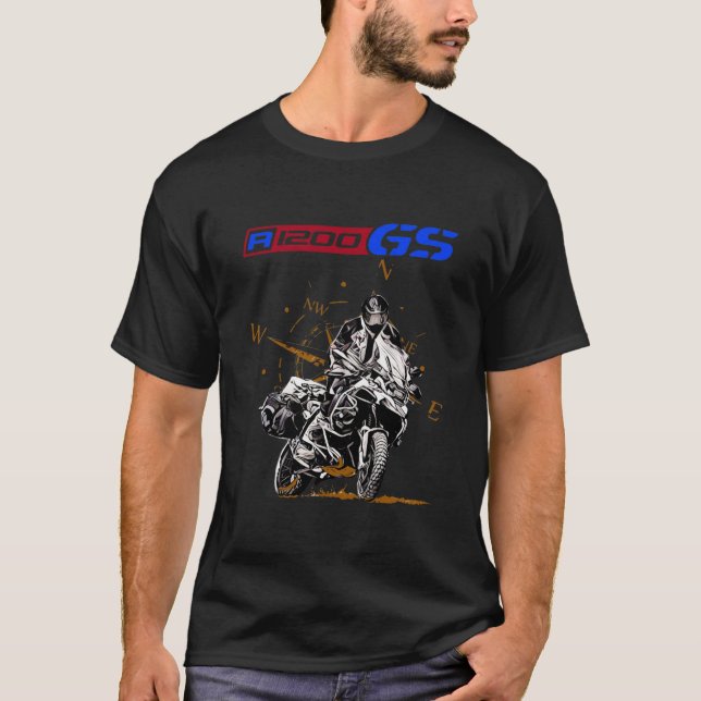 R1200 GS Adventure Premium Big Trail T-Shirt (Vorderseite)