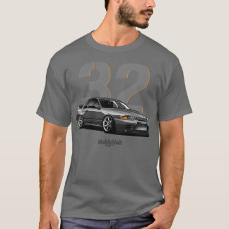 R32 GTR graues T-Shirt