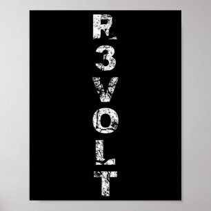R3volt - Widerstehen - Rantiwork Poster