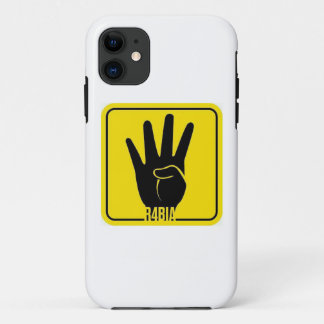R4BIA, free Egypt, Stop Killing Inocents iPhone 11 Hülle