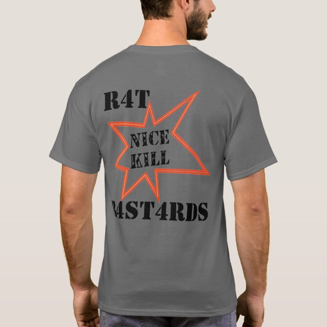 R4T 'Nice kill' T-SHIRT (Rückseite)