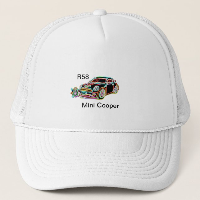 R58 Mini Cooper Cap 2 Truckerkappe (Vorderseite)