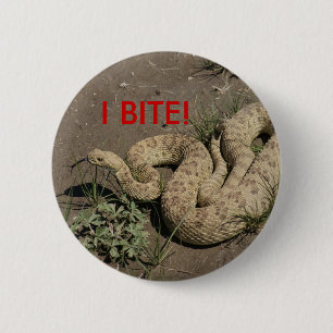 R6 Prärie-Klapperschlange Button