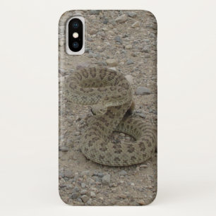R9 Prärie-Klapperschlange gerollt iPhone X Hülle