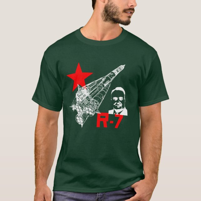 R-7 Korolev T-Shirt (Vorderseite)
