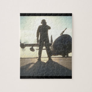 R.A.F. C-130 Herkules Transport_Military Flugzeuge Puzzle