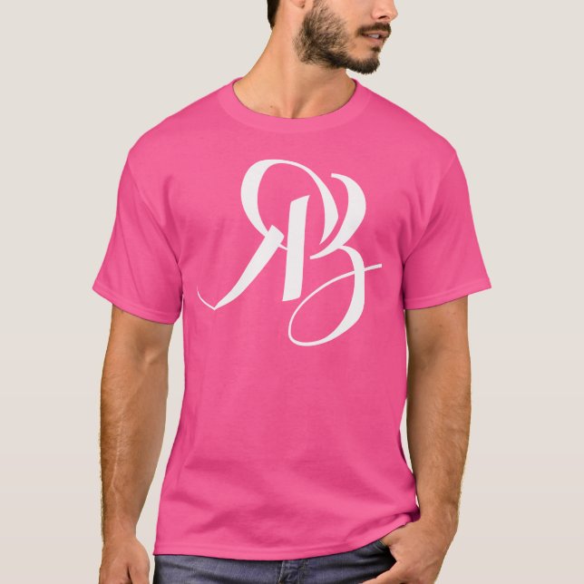 R B Initialen T-Shirt (Vorderseite)
