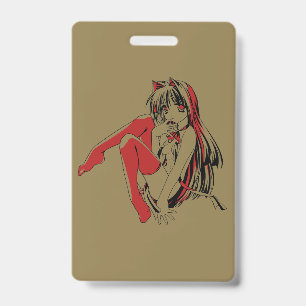 R & B Manga, Neko Catgirl Furry Loli Anime Ausweis