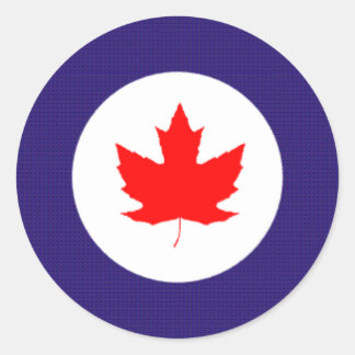 R.C.A.F. 40s-50er-Runde Runder Aufkleber