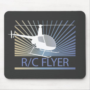 R-C Flyer-Hubschrauber Mousepad