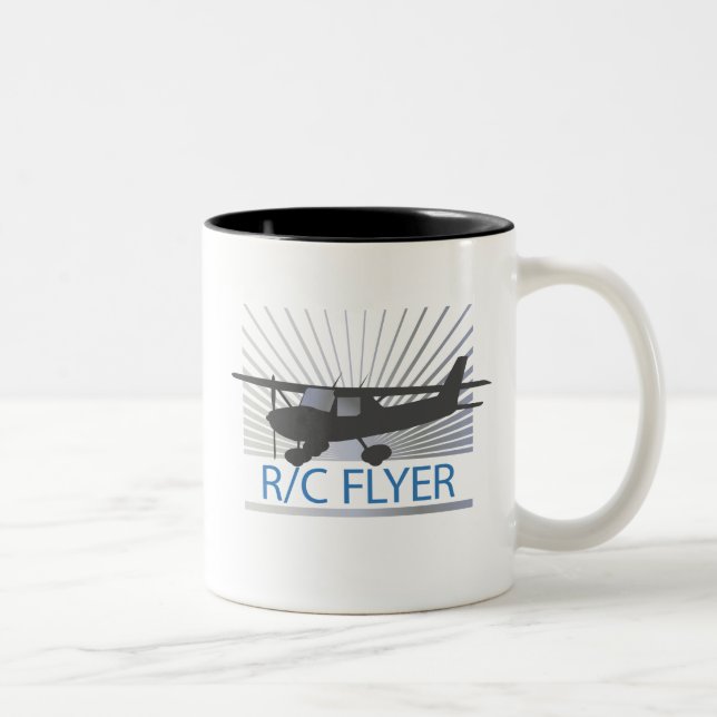 R/C Flyer Zweifarbige Tasse (Rechts)