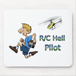 R/C Hubschrauber-Witz mousepad