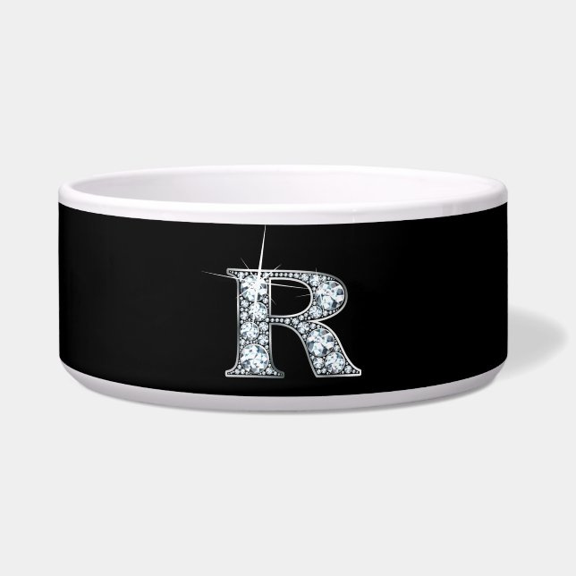 R "Diamond Bling" Pet Bowl Napf (Vorderseite)