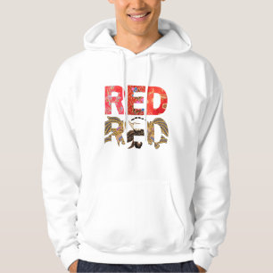 R.E.D. - Batik-Muster Hoodie