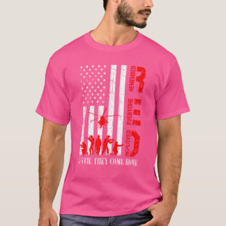 R E D Soldaten erinnern sich an alle, die R E D T-Shirt