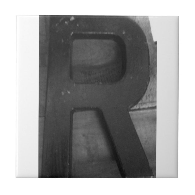 R-Fliese Fliese (Vorderseite)