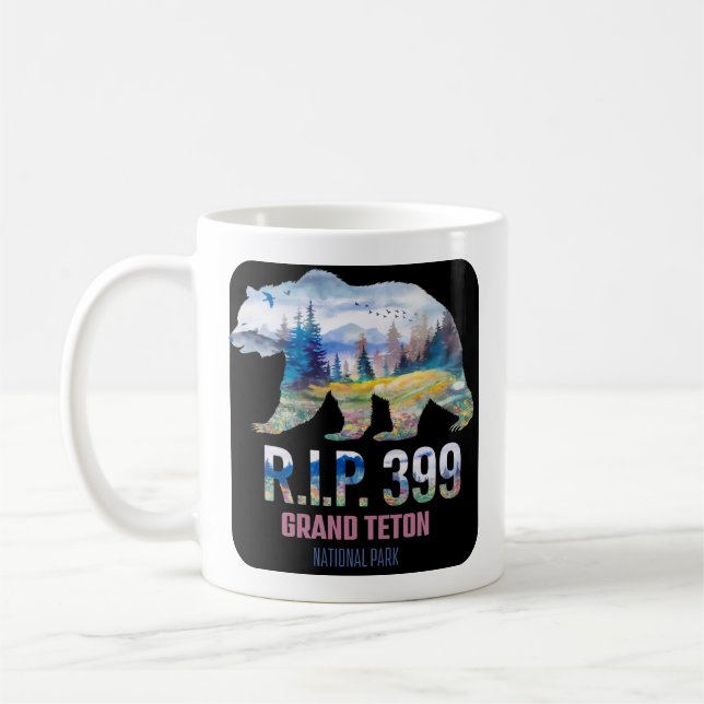R.I.P. 399 Königin des Zetonbären Kaffeetasse (Links)