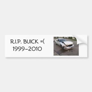 R.I.P. BUICK AUTOAUFKLEBER