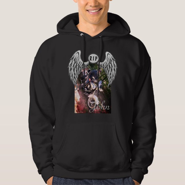 R.I.P. JOHN HOODIE (Vorderseite)