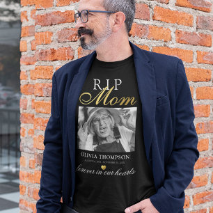 R.I.P Mama Foto Memorial T - Shirt