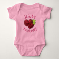 R IS for Raspberry Raspberries Berry Fruit Berries