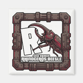 R is for Rhinoceros Beetle – GTA Style ABC Learnin Magnet